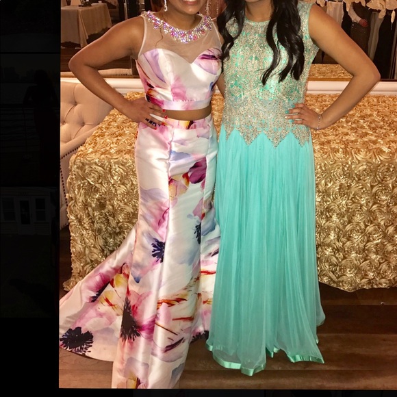 Two-Piece Prom Dress - Picture 4 of 4